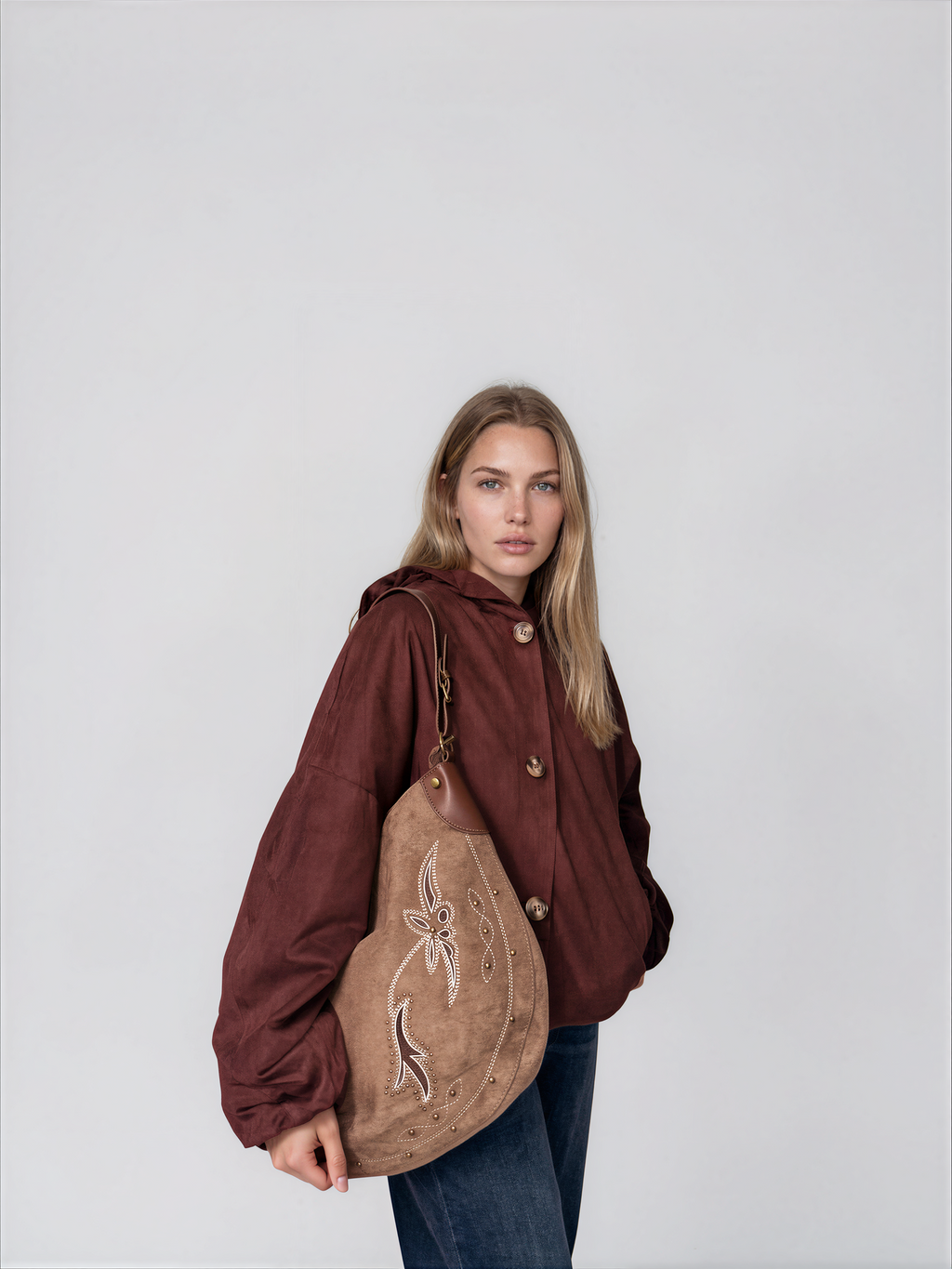 CHAQUETA TINTO