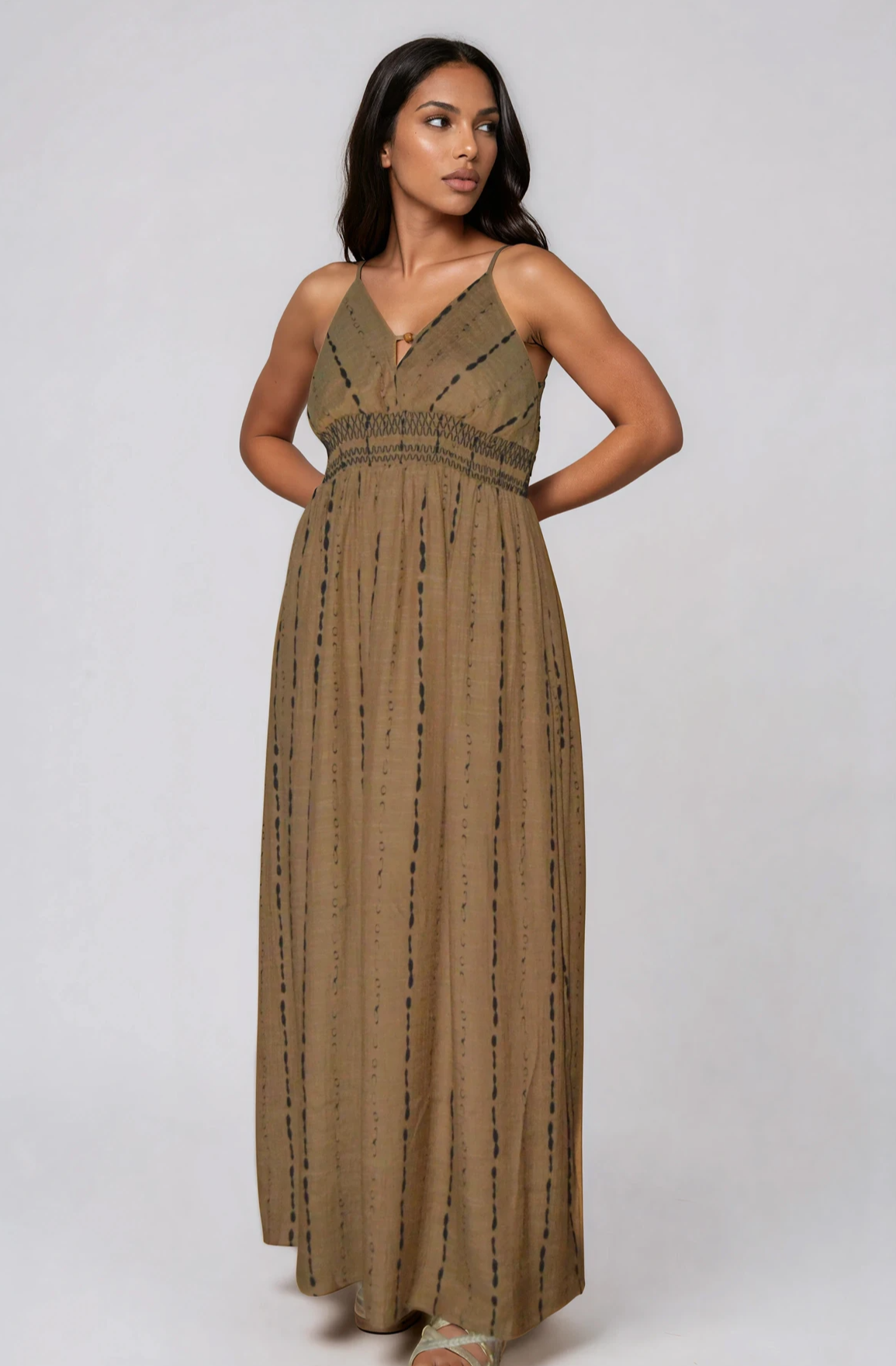 VESTIDO CENIZA