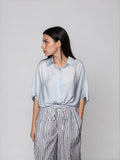 CAMISA CELESTE